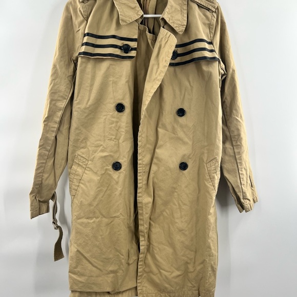 Jean Paul Gaultier for Target brown trench coat no belt size M - Picture 9 of 10